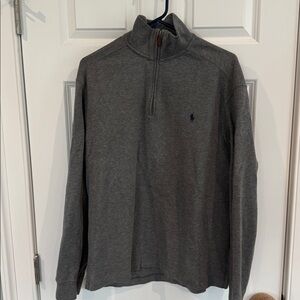 Mens Polo Ralph Lauren Blue Label 1/4 quarter zip sweater large